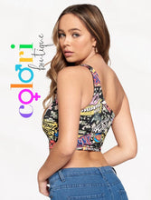 Cargar imagen en el visor de la galería, One Shoulder Mini Top
