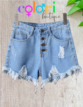 Cargar imagen en el visor de la galería, Sexy high-waist short jean
