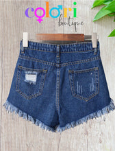 Cargar imagen en el visor de la galería, Sexy high-waist short jean
