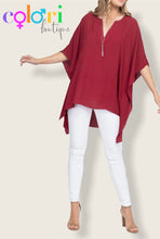 Cargar imagen en el visor de la galería, V-Neck tunic top
