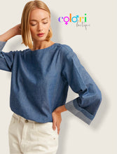 Cargar imagen en el visor de la galería, Jean Stylish Top
