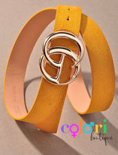 Cargar imagen en el visor de la galería, Velvet Snake Buckle Belt
