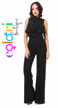 Cargar imagen en el visor de la galería, Tie Neck Jumpsuit
