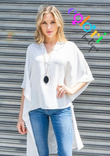 Cargar imagen en el visor de la galería, Tunic V Neck Top
