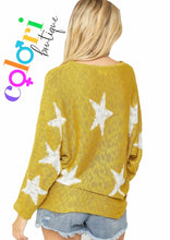 Cargar imagen en el visor de la galería, Star Crew Neck Sweater
