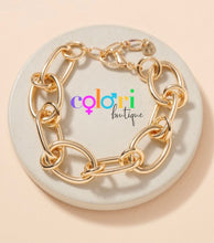 Cargar imagen en el visor de la galería, Chunky Chain Bracelet
