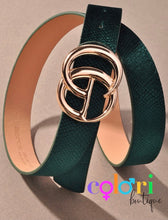 Cargar imagen en el visor de la galería, Velvet Snake Buckle Belt
