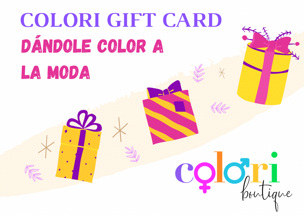 Colori Gift Card